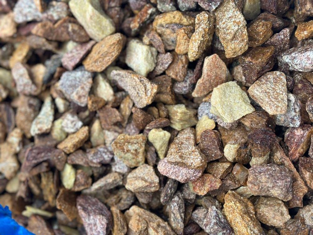 Златолит персиковый декоративная каменная крошка купить в Чистополе