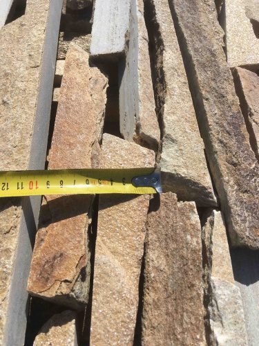 Горбушка златолит золотистый для облицовки купить в Чистополе