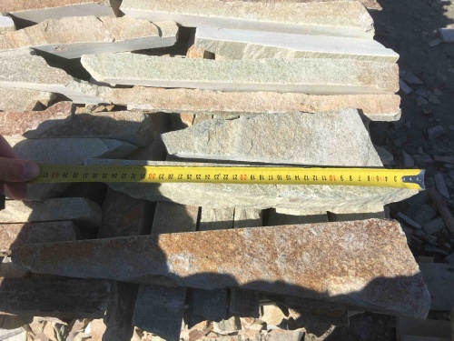 Горбушка златолит золотистый для облицовки купить в Чистополе