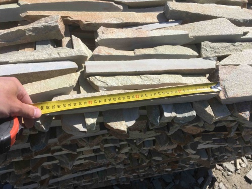 Горбушка златолит золотистый для облицовки купить в Чистополе