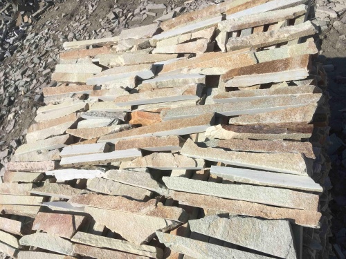 Горбушка златолит золотистый для облицовки купить в Чистополе